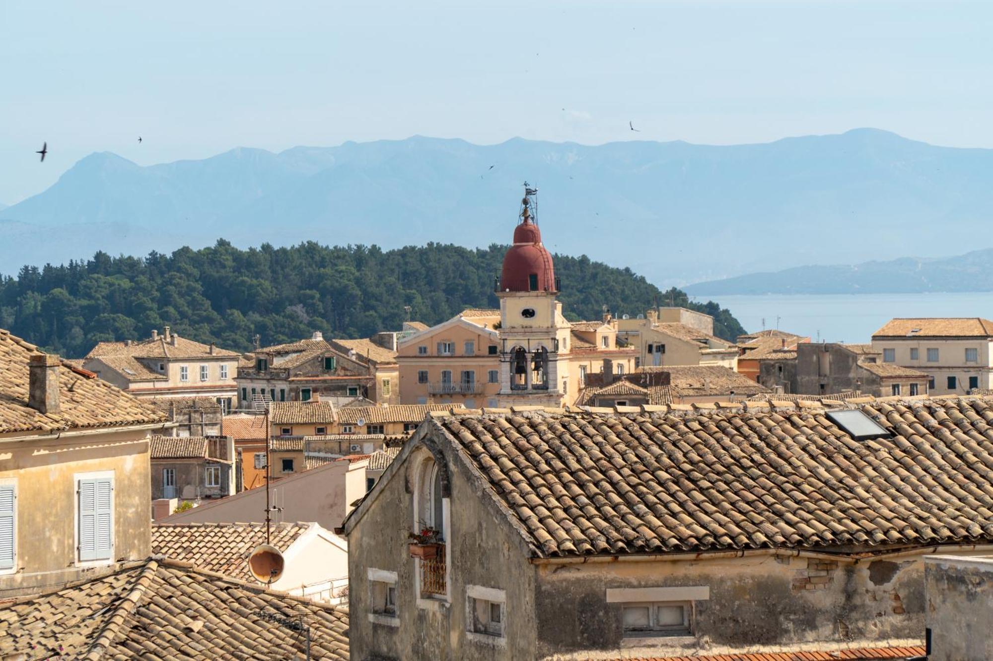 Corfu Panoramic View All The City Exterior photo
